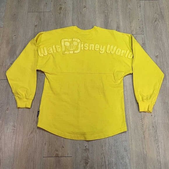 Disney WDW Dapper Day Sunshine Yellow Spirit Jersey Sweater Sz X Small XS - Picture 1 of 8